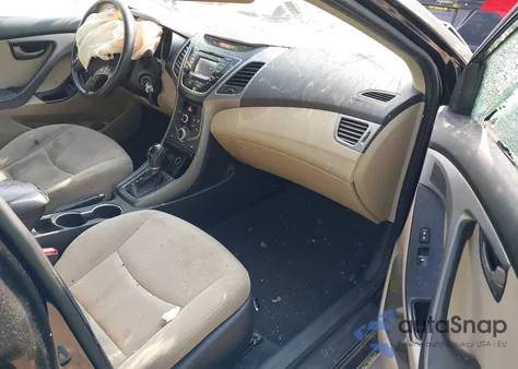 2014 Hyundai Elantra Se (Ulsan Plant) from USA, damaged, VIN KMHDH4AE0EU101787